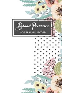 Blood Pressure Log Tracker Record