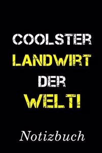 Coolster Landwirt Der Welt Notizbuch