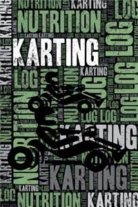 Karting Nutrition Log and Diary