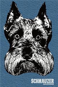 Schnauzer Graph Paper Notebook