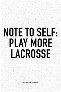 Note To Self