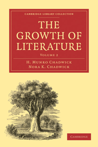 The Growth of Literature, Volume 2
