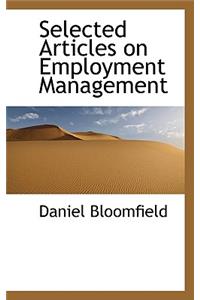 Selected Articles on Employment Management