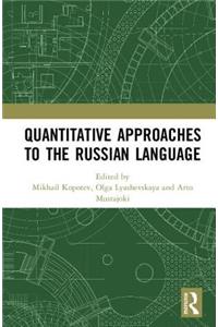 Quantitative Approaches to the Russian Language