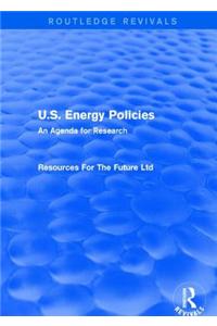 U.S. Energy Policies (Routledge Revivals)