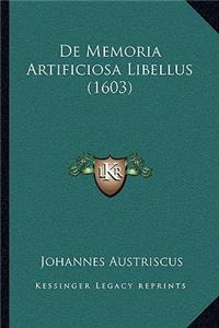 de Memoria Artificiosa Libellus (1603)