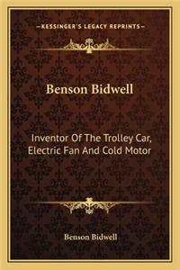 Benson Bidwell