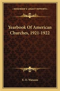 Yearbook Of American Churches, 1921-1922