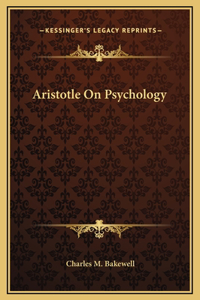 Aristotle On Psychology