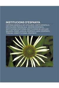 Institucions D'Espanya