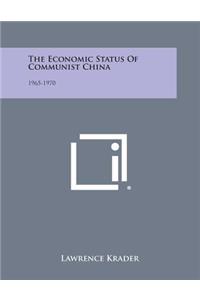 Economic Status of Communist China
