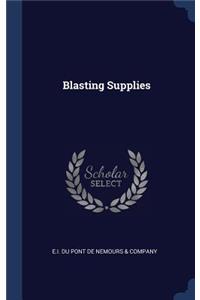Blasting Supplies