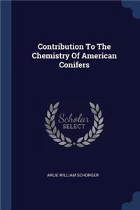 Contribution To The Chemistry Of American Conifers