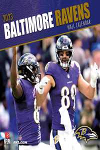 Baltimore Ravens 2023 12x12 Team Wall Calendar