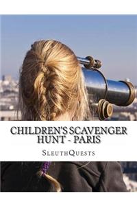 Children's Scavenger Hunt - Paris