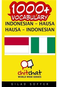 1000+ Indonesian - Hausa Hausa - Indonesian Vocabulary