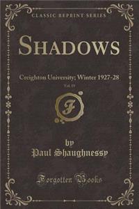 Shadows, Vol. 19