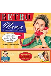 Retro Mama 17 Month 2018 Calendar/Planner