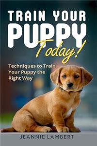 Train Your Puppy Today!: Techniques to Train Your Puppy the Right Way