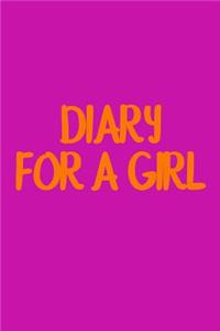 Diary For A Girl