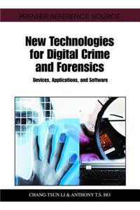 New Technologies for Digital Crime and Forensics