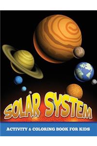 Solar System Activity and Coloring Book for Kids