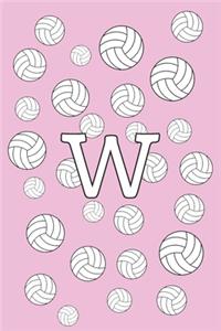 W Volleyball Notebook
