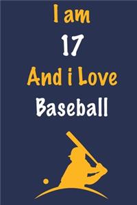 I am 17 And i Love Baseball