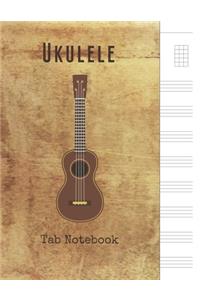 Ukulele Tab Notebook