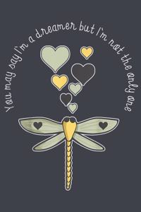 You may say Im a dreamer but im not the only one dragonfly