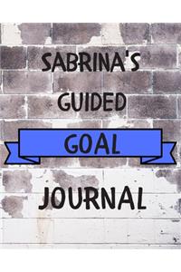 Sabrina's 2020 Goal Book