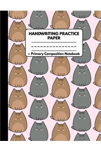 Handwriting Practice Paper Notebook Primary Composition Notebook