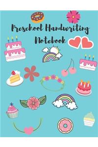 Preschool Handwriting Notebook