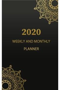 Monthly and Weekly Planner 2020