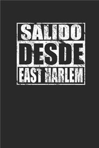 Directo Desde East Harlem 120 Page Notebook Lined Journal for East Harlem Spanish Speaking Pride