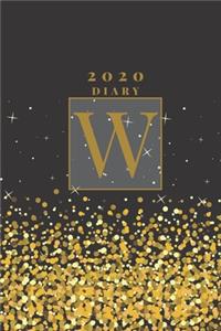 Personalised 2020 Diary Week To View Planner