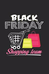 Black friday shopping team