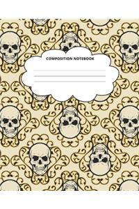 Skull Composition Notebook