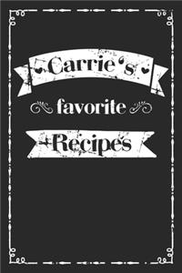 Carrie's favorite recipes