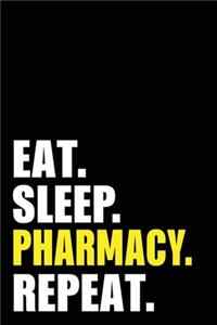 Eat Sleep Pharmacy Repeat