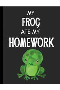 My Frog Ate My Homework