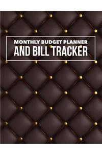 Monthly Budget Planner and Bill Tracker