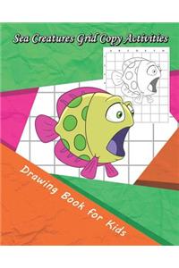 Sea Creatures Grid Copy Activities