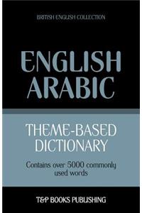 Theme-based dictionary British English-Arabic - 5000 words