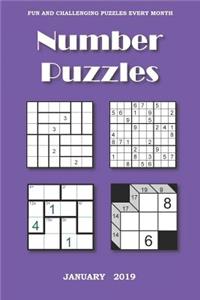 Number Puzzles: January, 2019