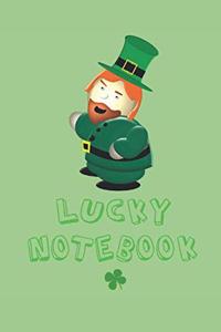 Leprechaun Lucky Notebook