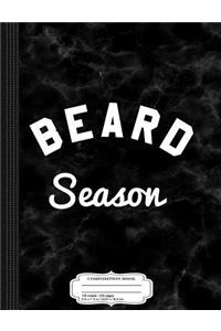 Beard Season Composition Notebook