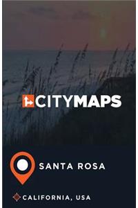 City Maps Santa Rosa California, USA