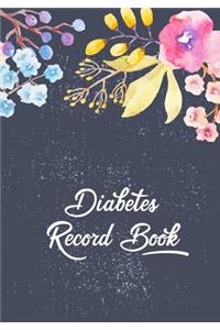 Diabetes Record Book