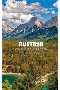 Austria Weekly Planner 2018